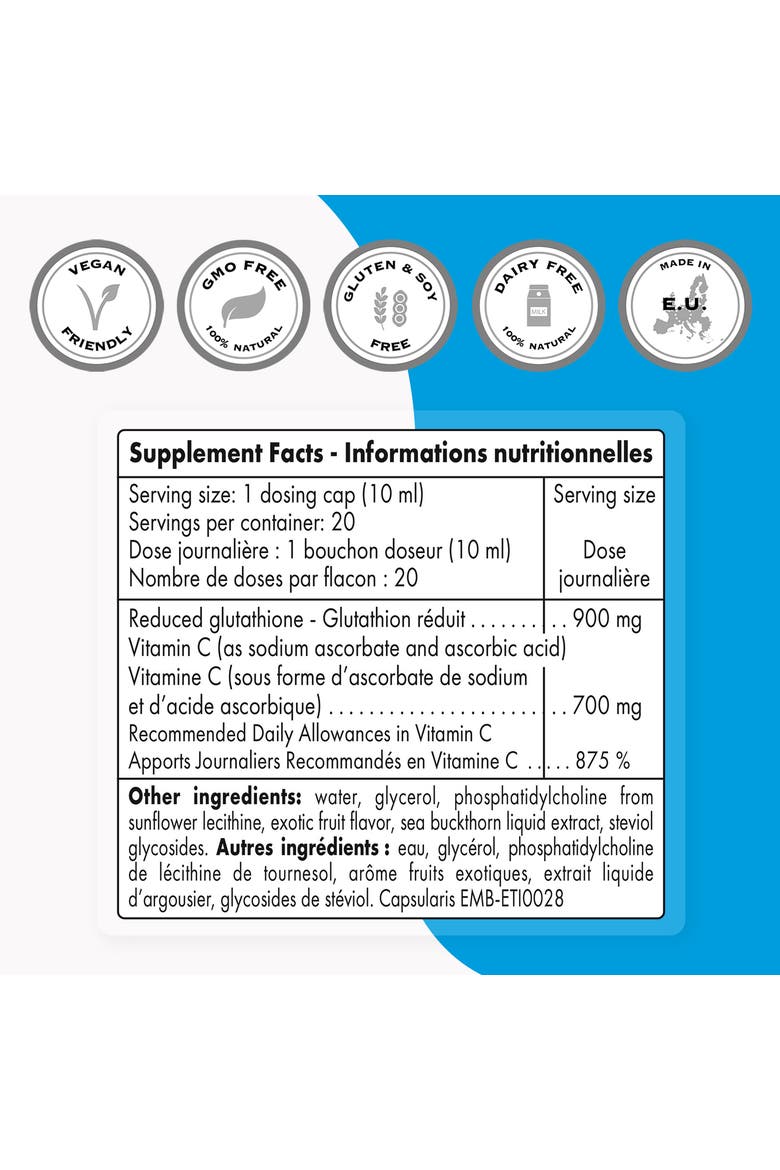 Liposomal Glutathione Liquid, Alternate, color, None