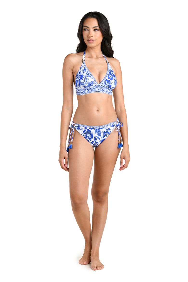 Botanical Bikini Top, Alternate, color, LAPIS