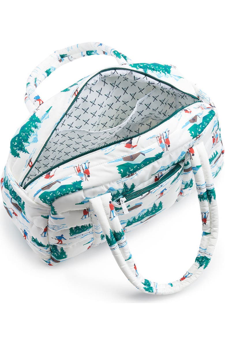 TRVL Design Ski Puffer Grande Duffel, Alternate, color, White