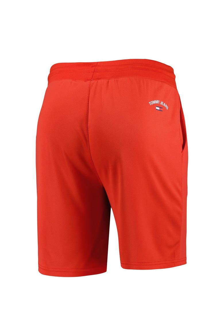 Men's Tommy Jeans Red Chicago Bulls Mike Mesh Basketball Shorts, Alternate, color, Red