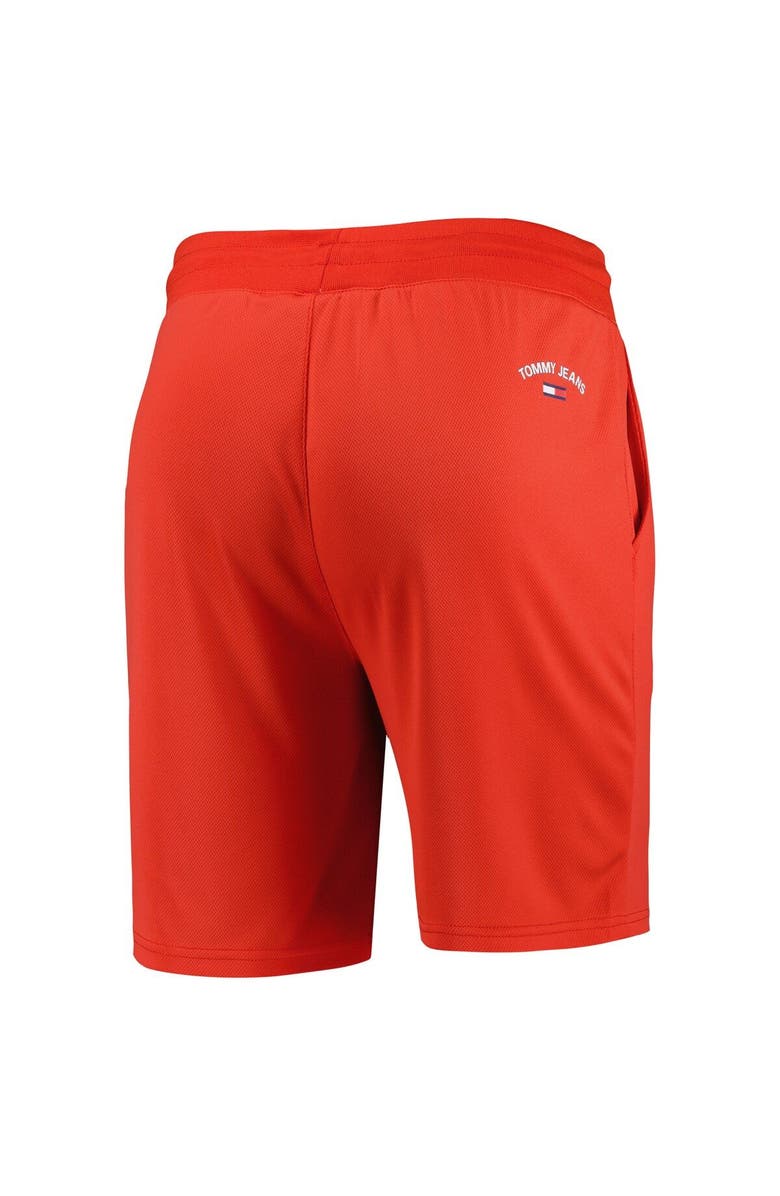 TOMMY JEANS Men's Tommy Jeans Red Chicago Bulls Mike Mesh Basketball Shorts, Alternate, color, Red