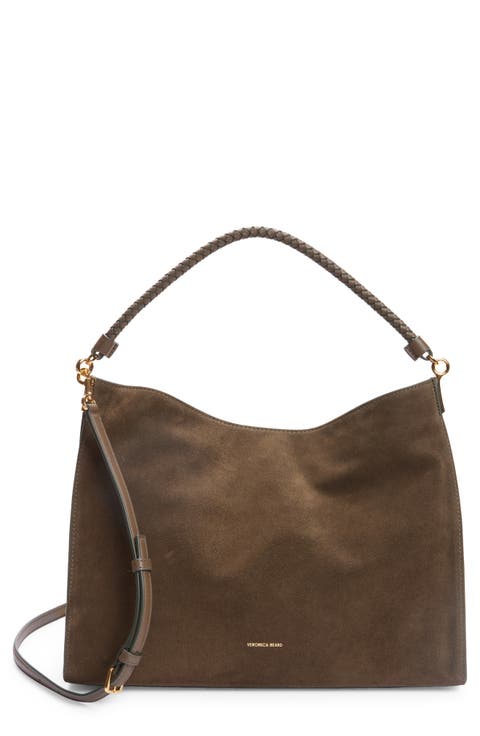 Beard Vida Suede Shoulder Bag
