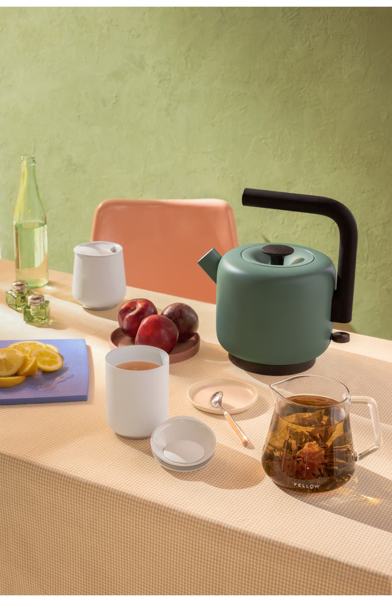 Fellow Clyde Electric Kettle, Alternate, color, Smoke Green