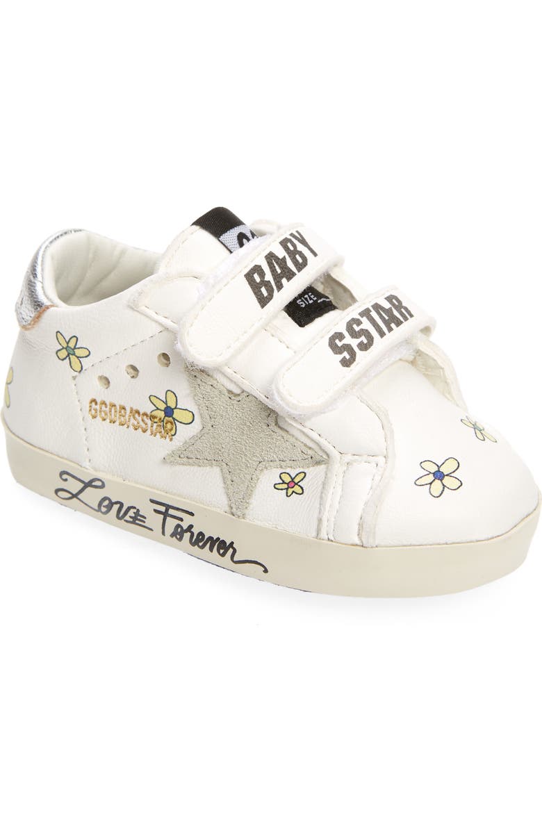 Golden Goose Old School Flower Sneaker, Main, color,