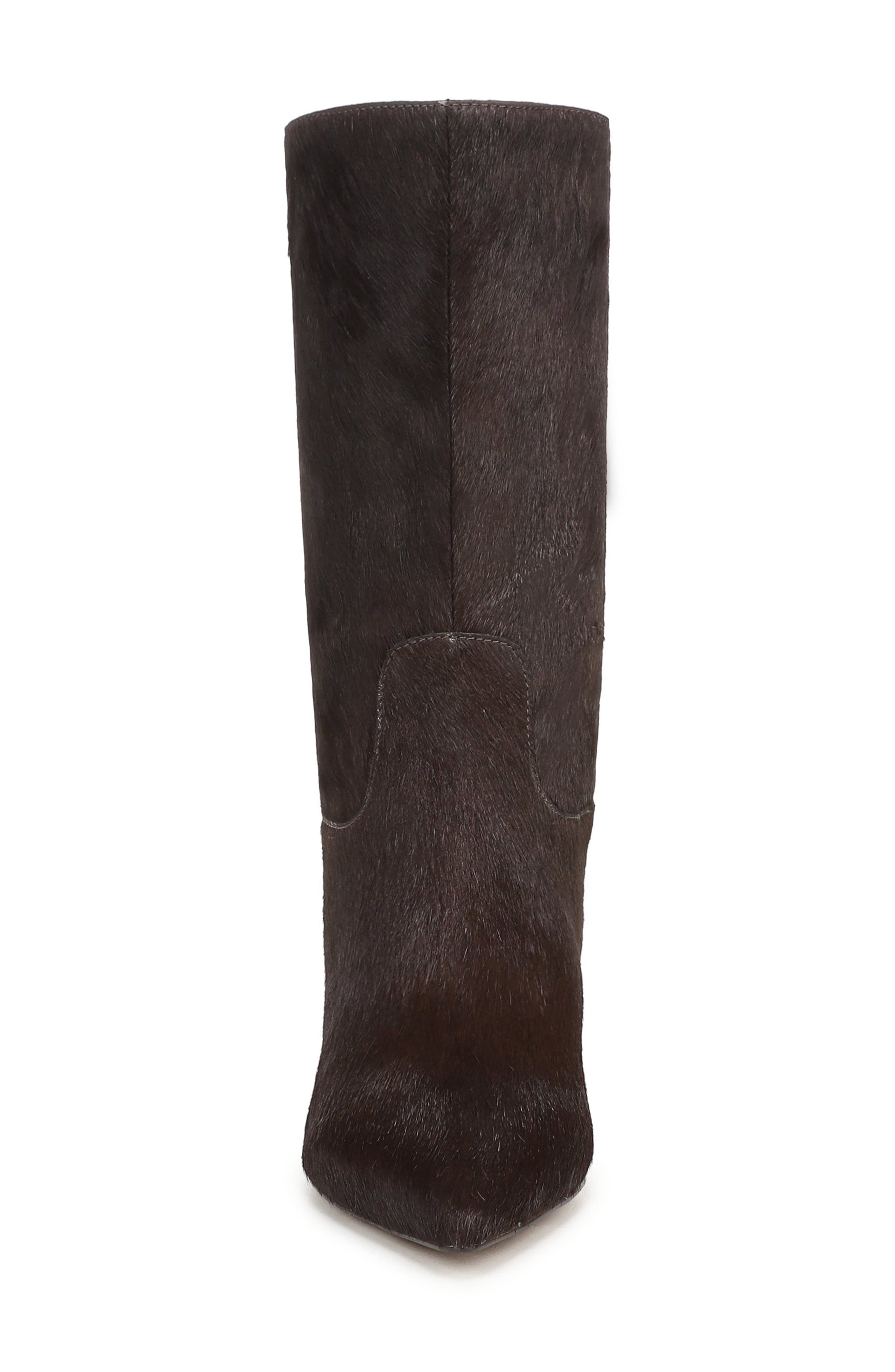 Ramona Genuine Calf Hair Boot, Alternate, color, SPICED PECAN