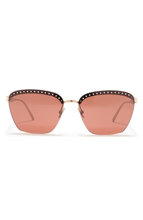 59mm Square Sunglasses