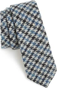 W.R.K Houndstooth Wool Tie