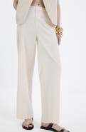 MANGO Flat Front Pants
