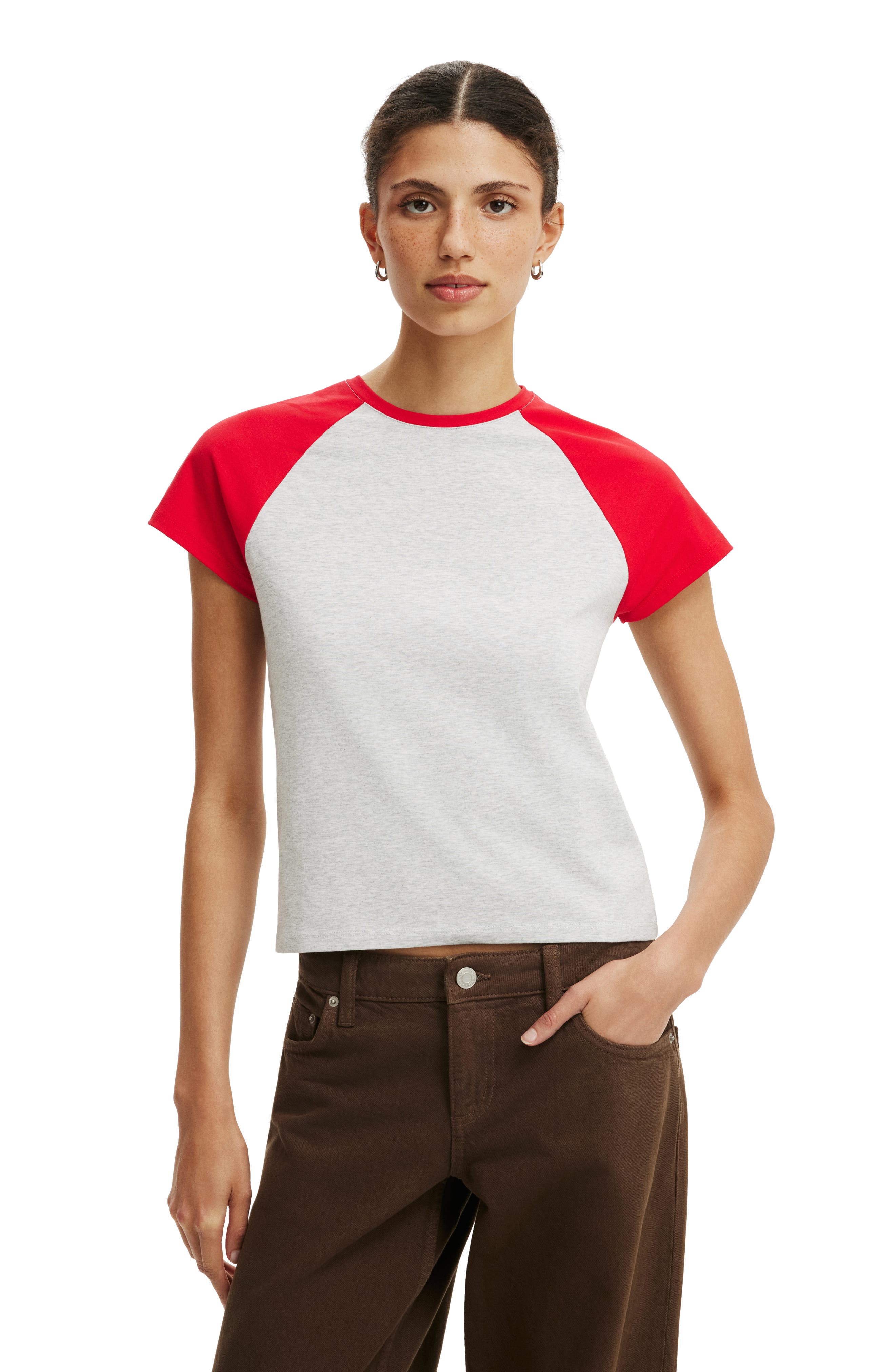 selected Grey Marle Red Petal