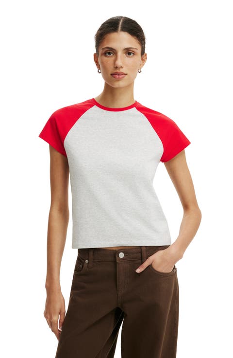 Women's 90S Baby Raglan Tee