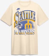 Nike Men's Nike Natural Seattle Mariners Vintage Tri-Blend T-Shirt