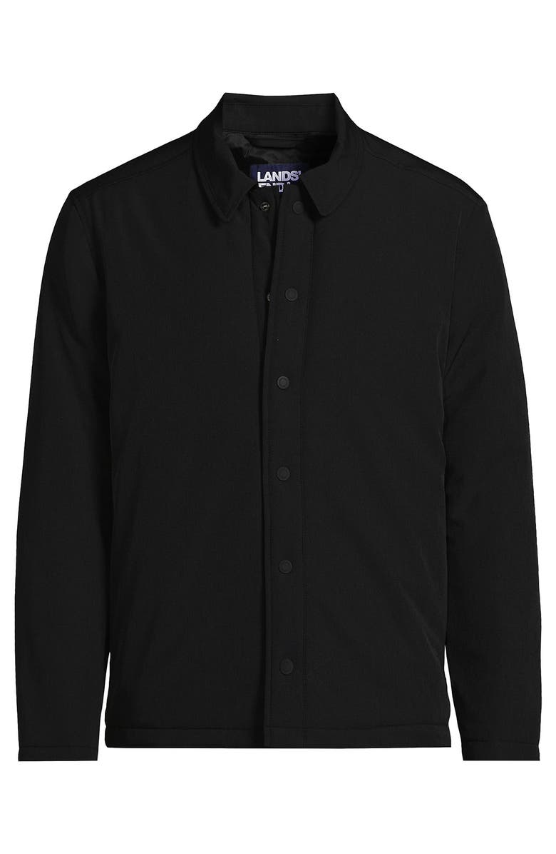 Lands' End Insulated Commuter Shirt Jacket, Alternate, color,