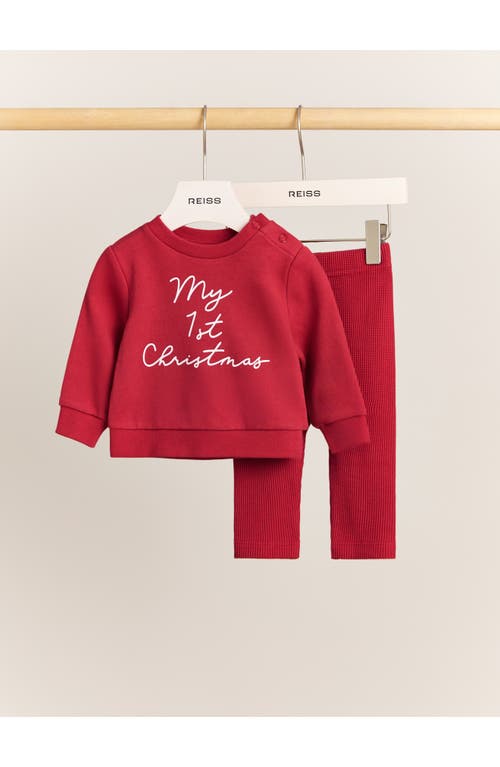 Reiss Ossie Sweatshirt & Leggings Set In Multi
