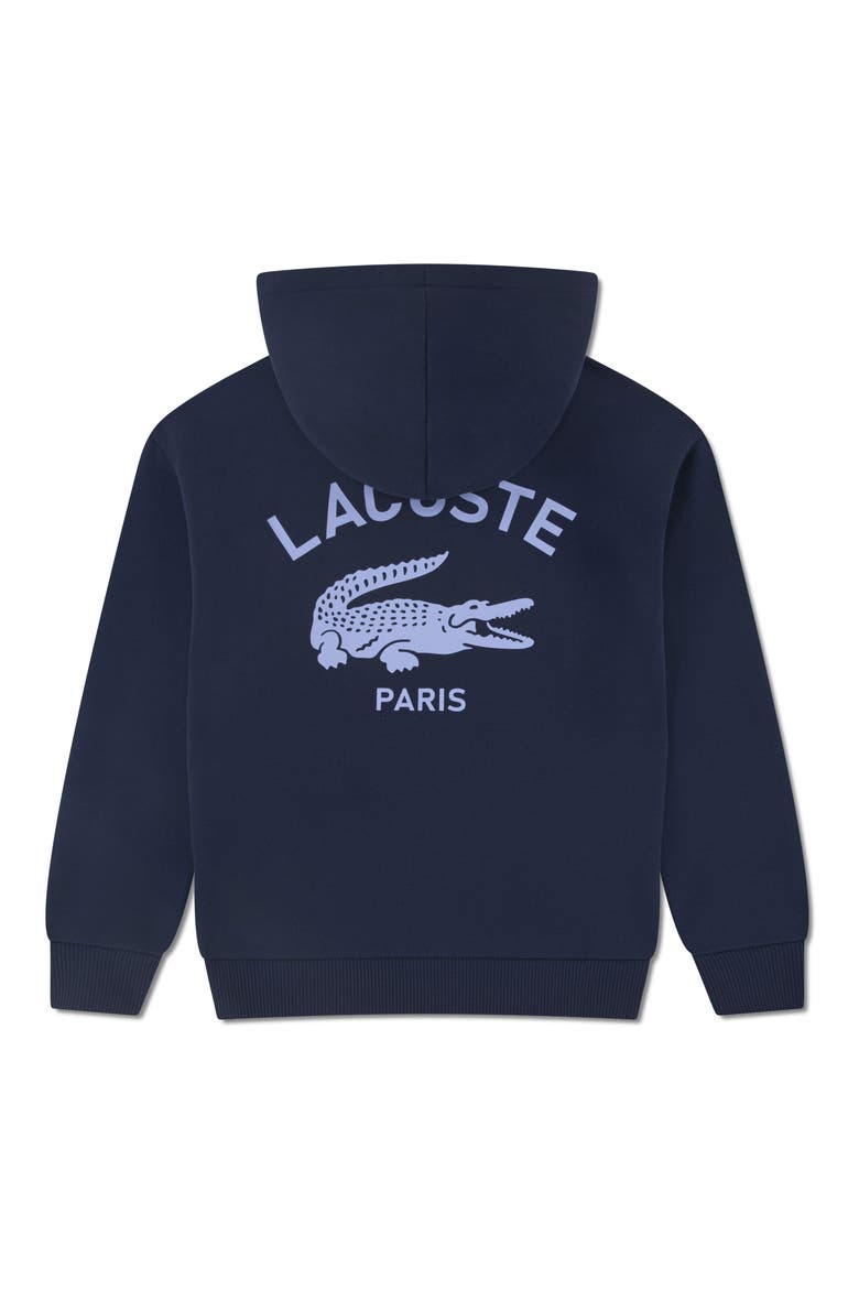 Kids' Logo Hoodie, Alternate, color, MARINE