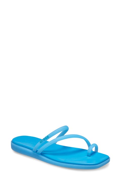 Miami Frosted Toe Loop Sandal (Women)