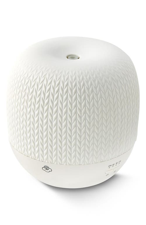Serene House Knit Ceramic Ultrasonic Aroma Diffuser In White