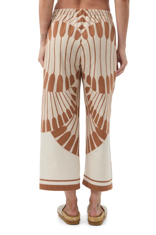 Trina Turk Estella 2 Printed Crop Pant In Multi