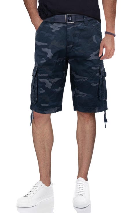 Belted Cargo Shorts