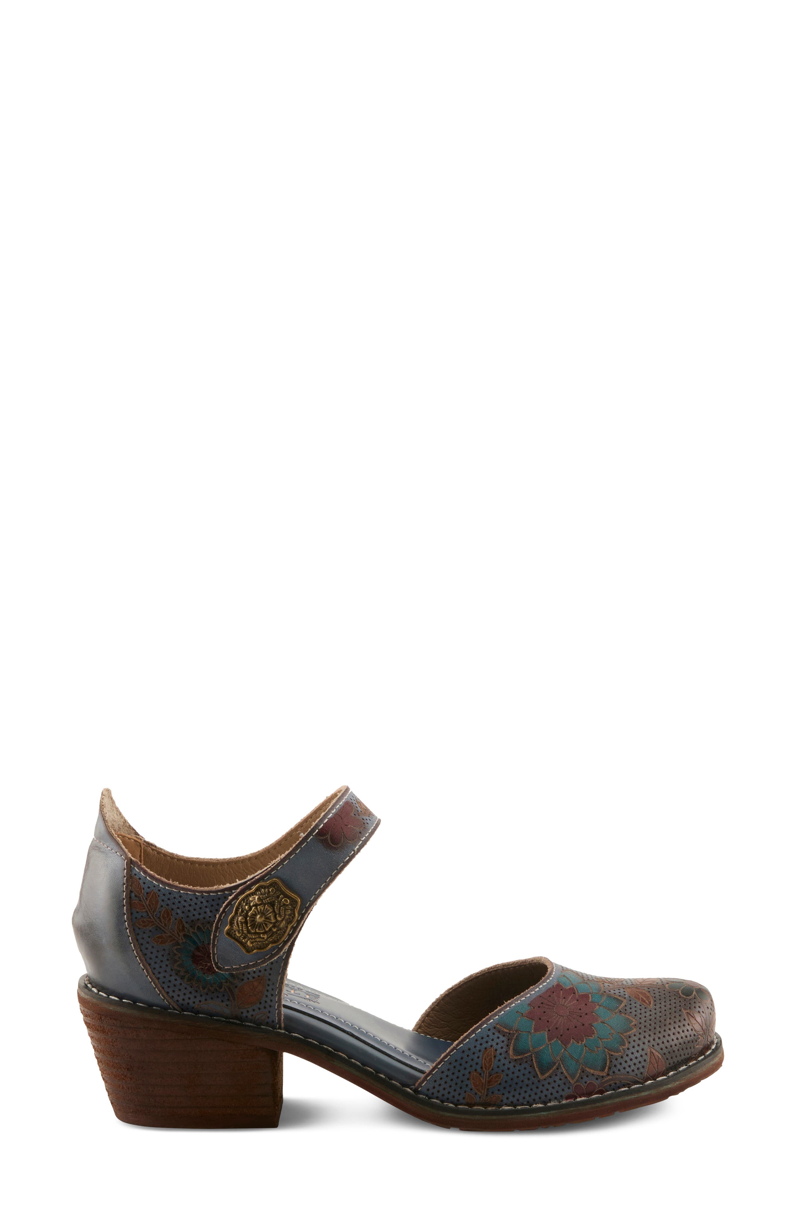 Cabracho Mary Jane Pump, Alternate, color, NAVY MULTI