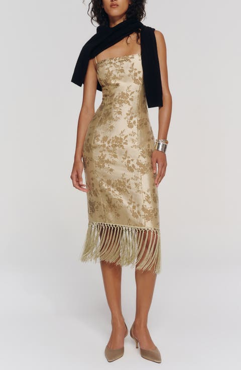 Maribel Fringe Minidress