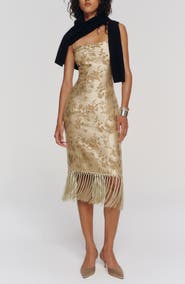 Reformation Maribel Fringe Minidress