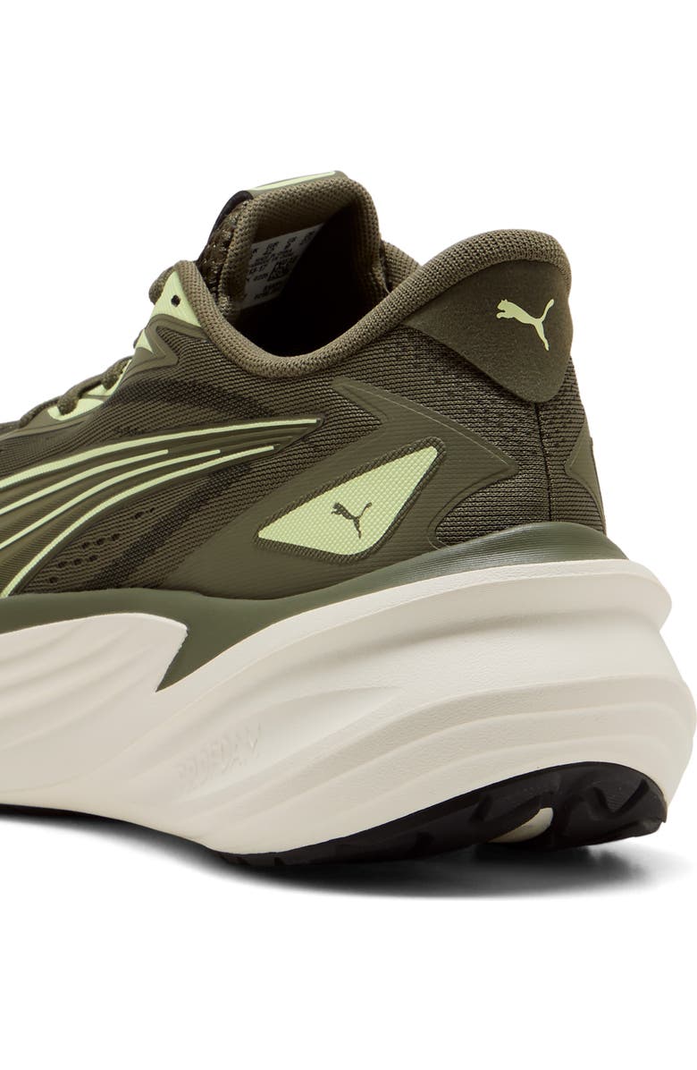PUMA Maxima Pro Running Sneaker, Alternate, color, Loden Green/ Apple Spritz