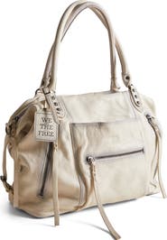 Free People We The Free Emerson Lambskin Leather Tote