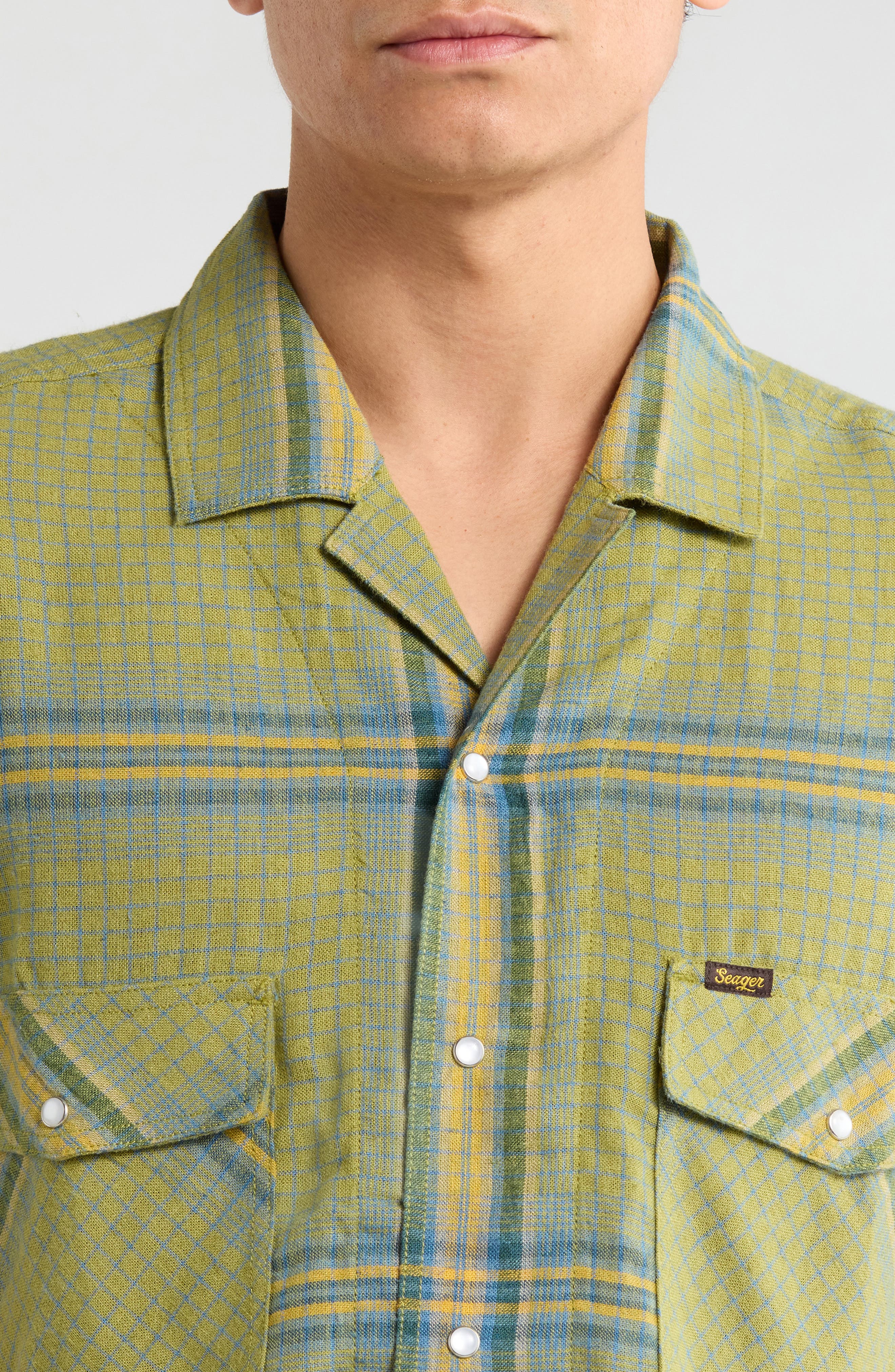 Whippersnapper Short Sleeve Snap-Up Shirt - image 2