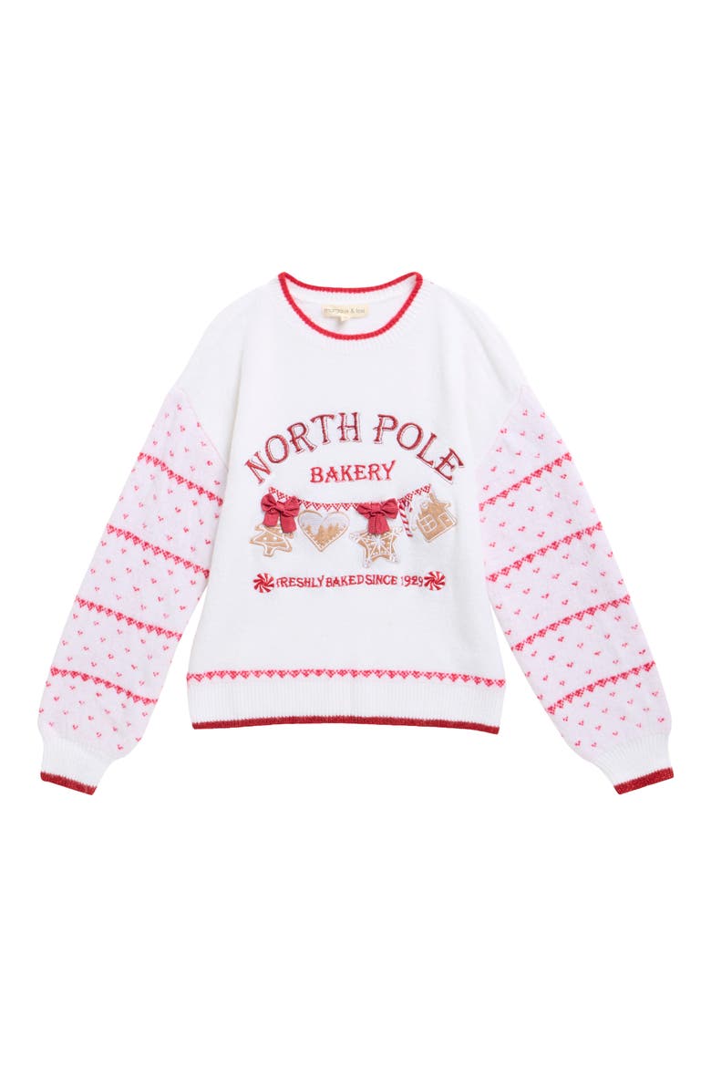 North Pole Bakery Sweater, Main, color, IVORY