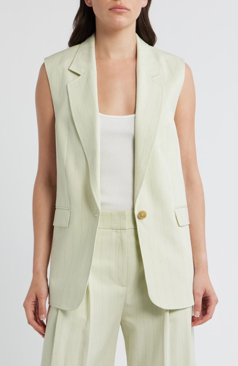 BOSS Orange Sleeveless Vest, Alternate, color, Guava Stripe