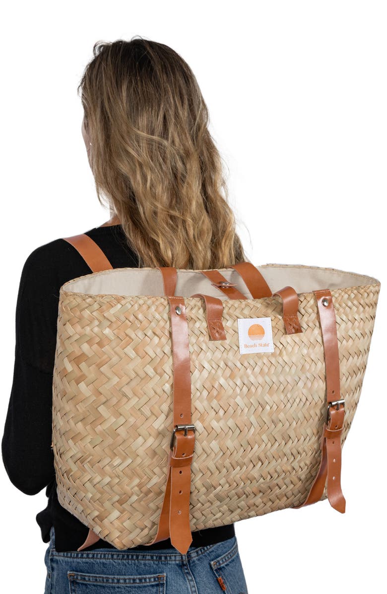 Picnic Time Hermosa Beach Bag, Alternate, color, Beige