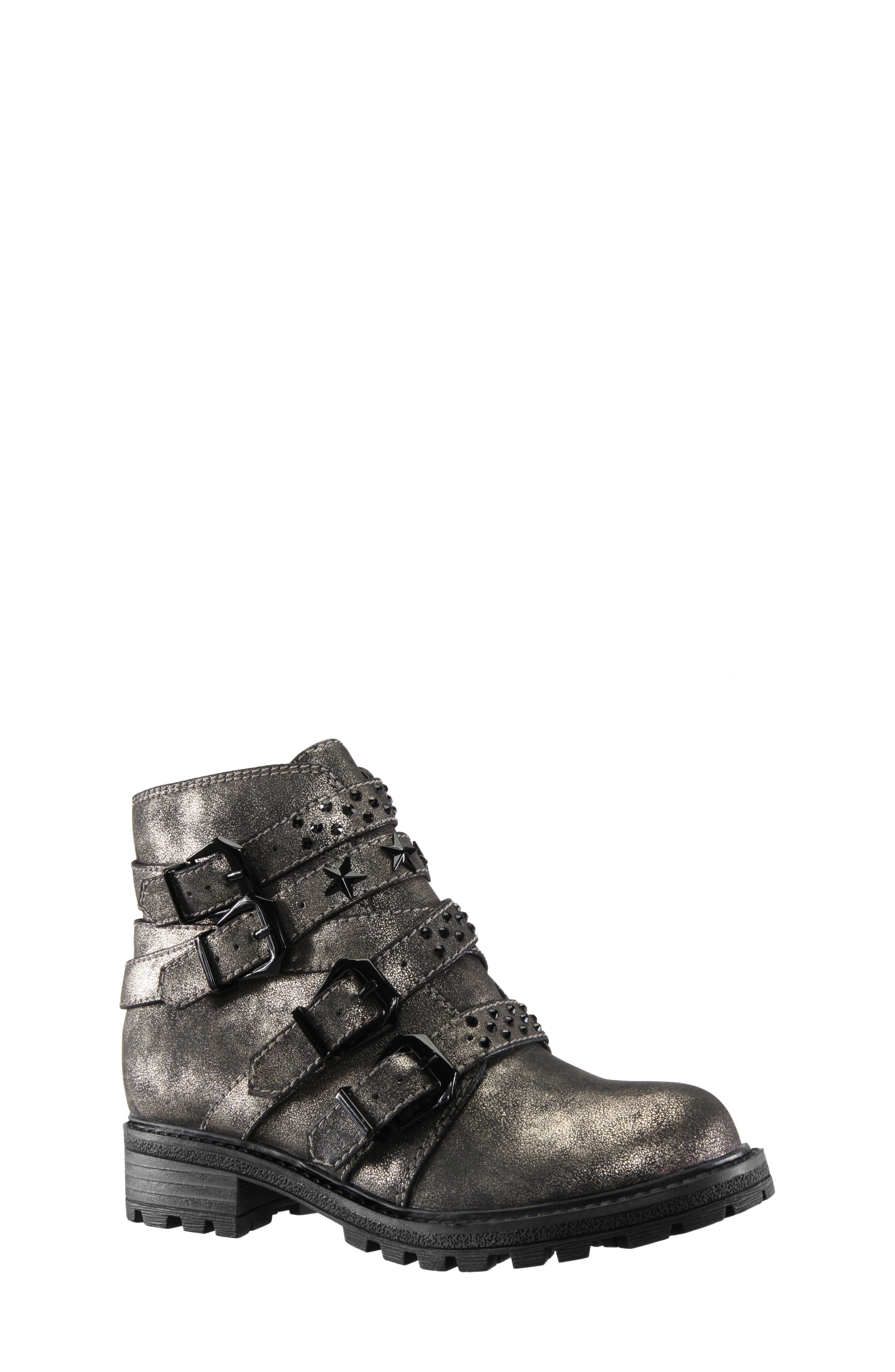 Nina Wenona Sparkle Buckle Boot, Main, color, 