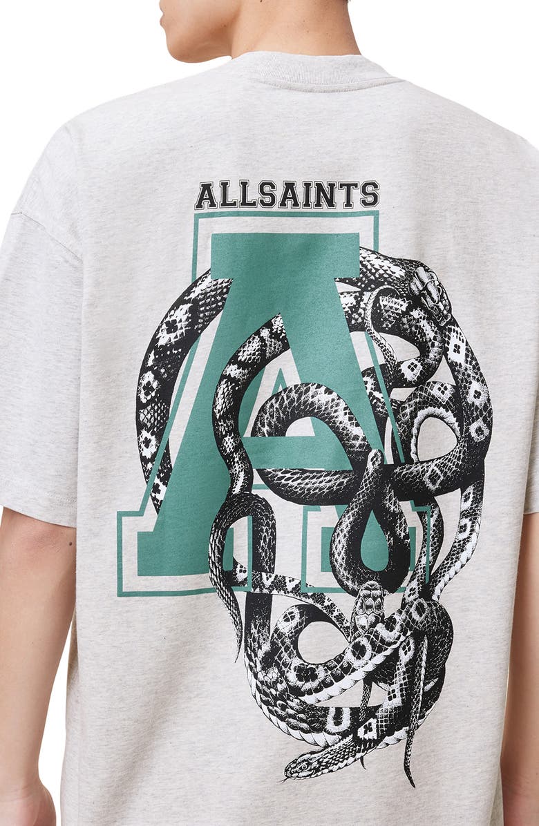 AllSaints Caduceus Graphic T-Shirt, Alternate, color,