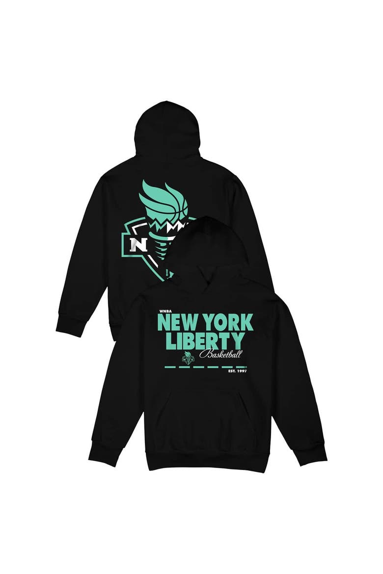 Unisex Stadium Essentials Black New York Liberty Next Time Urban Premium Hoodie, Main, color, Black