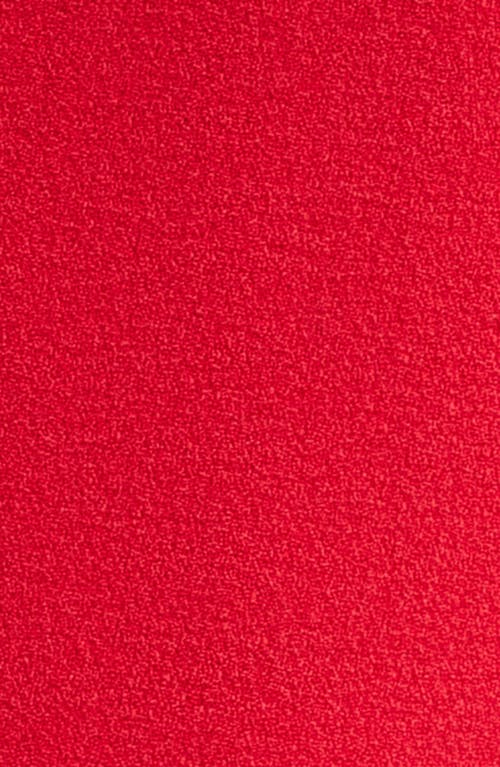 Tahari Asl One-button Crepe Jacket In Red