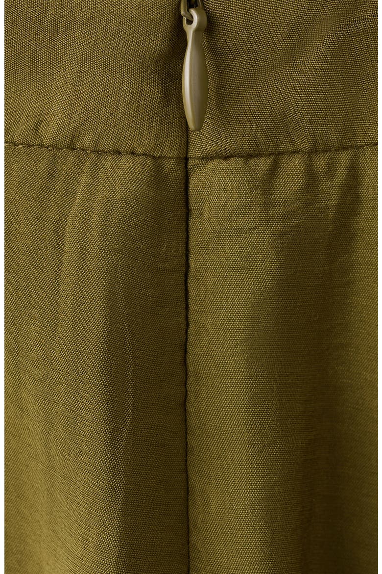 Mid Rise Straight Leg Pants, Alternate, color, GREEN