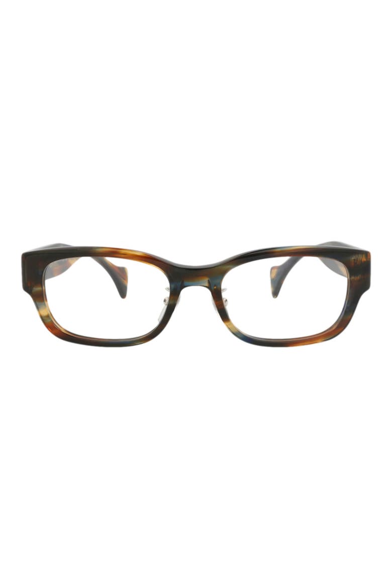 54mm Rectangular Optical Glasses, Main, color, HAVANA HAVANA TRANSPARENT