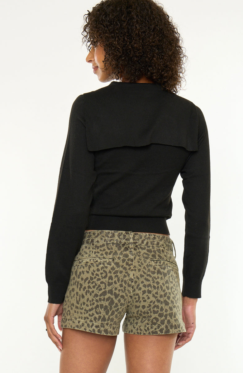 KanCan Miranda Mid Rise Shorts, Alternate, color, Mocha Wash