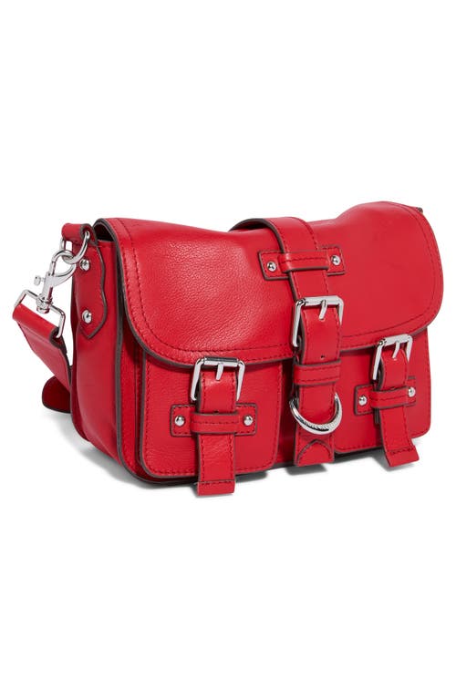 Aimee Kestenberg Saddle Up Leather Crossbody Bag In Radiant Red