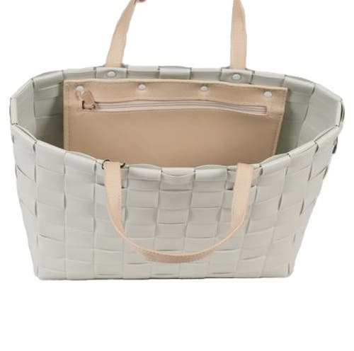 Handed By Petite Recycled Plastic Handbag In Misty Grey