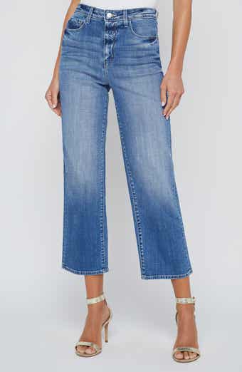 June High Waist Crop Stovepipe Jeans