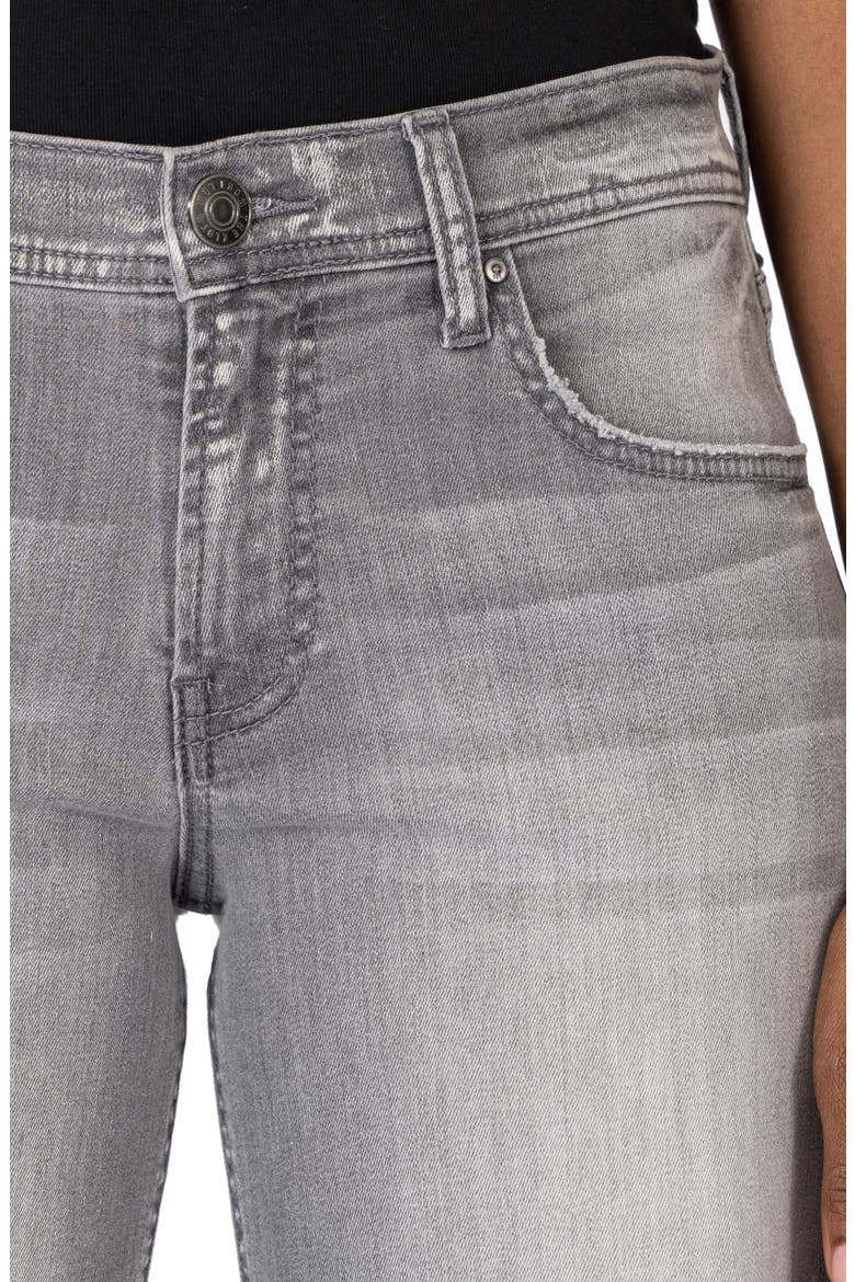 High Waist Straight Leg Jeans, Alternate, color, EXPLAINED