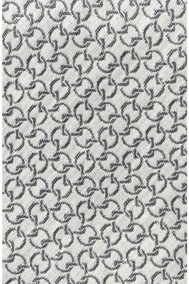 Meighen Link Pattern Silk Jacquard Tie, Alternate, color, ECRU