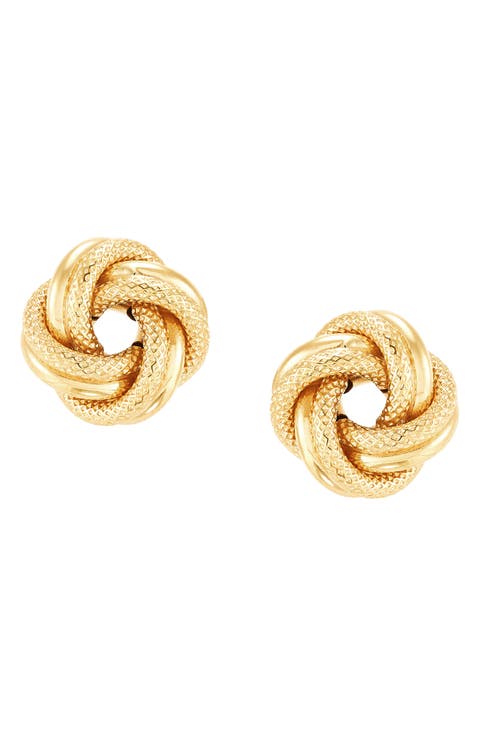 Knot Stud Earrings