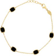 The Lovery Fine Jewelry Onyx Icon Bracelet