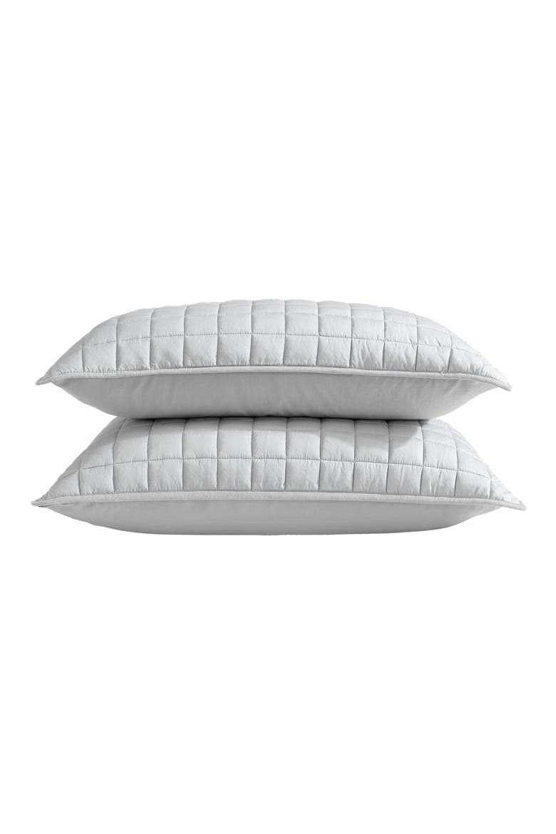 Solid Quilt & Sham Set, Alternate, color, MEDIUM GREY