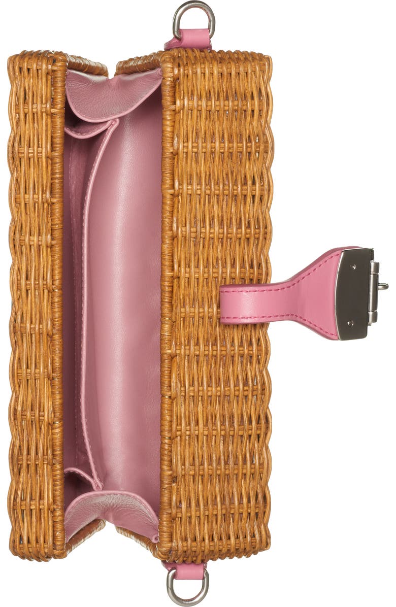 Miu Miu Midollino Basket Clutch, Alternate, color,