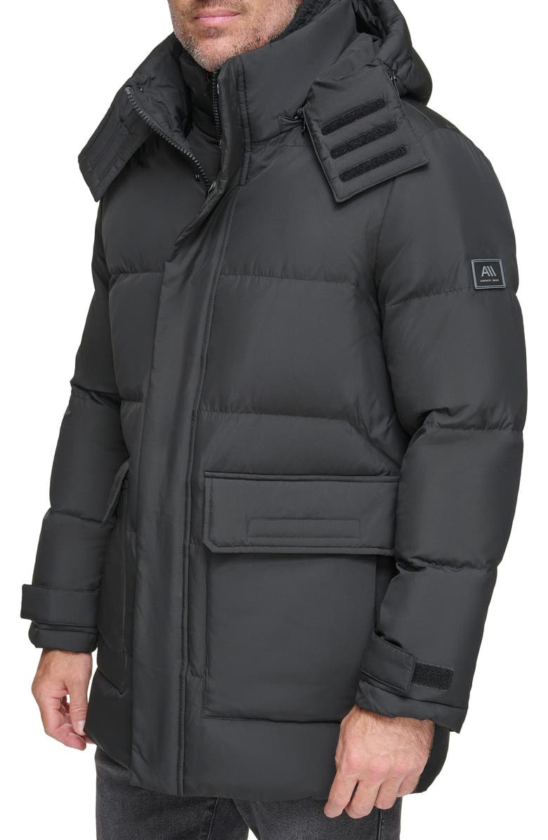 Andrew Marc Oswego Water Resistant Down & Feather Fill Parka, Alternate, color, 
