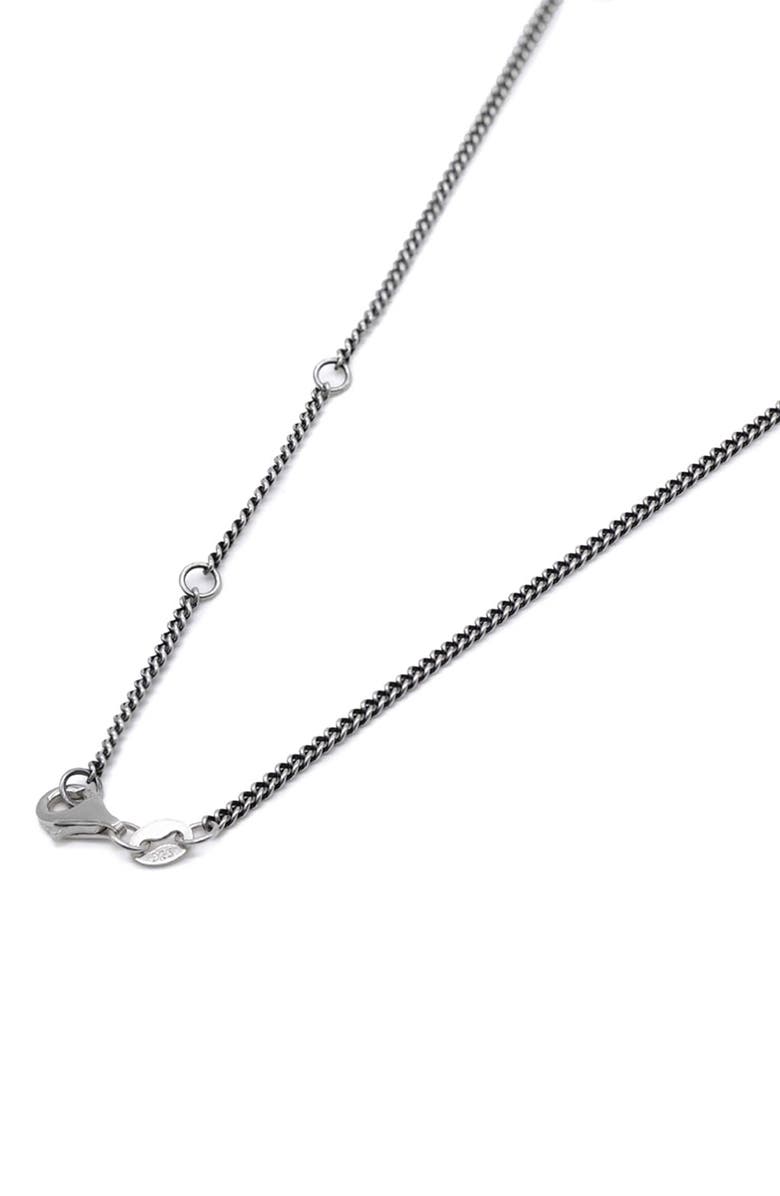 Serge DeNimes Silver Chrysanth Necklace, Alternate, color,