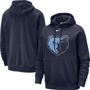 Nike Men's Nike Navy Memphis Grizzlies Essential Logo Club Pullover Hoodie